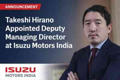 Takeshi Hirano Appointed Deputy Managing Director at Isuzu Motors India